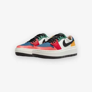 Women's Air Jordan 1 elevate low SE Sail Black Fire Red Taxi DX3951-100