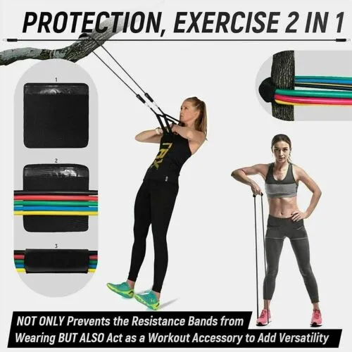 10 Sets X 13Pc Yoga Resistance Band Home Workout Set With Handles