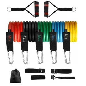 2 Sets X 13Pc Yoga Resistance Band Home Workout Set With Handles