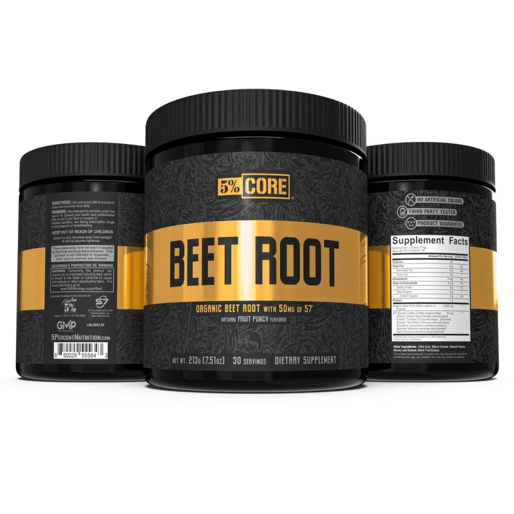 5% Nutrition Beet Root 30 Servings