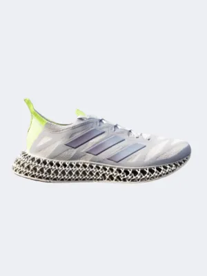 Adidas 4Fwd3 Men Running Shoes Grey/Carbon/Lemon