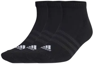 Adidas Accessories 3 Pack Cushioned Low Socks Black White