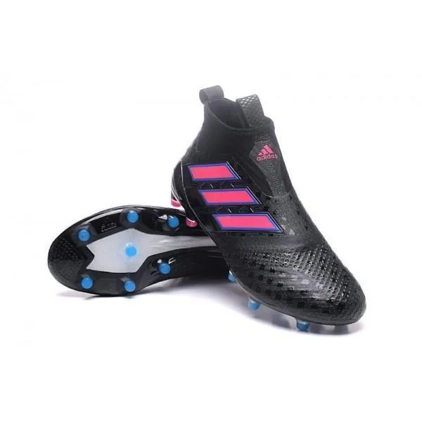 Adidas ACE 17  Purecontrol FG Soccer Cleats Core Black Pink