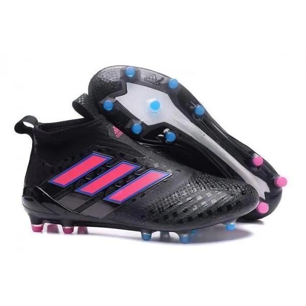 Adidas ACE 17  Purecontrol FG Soccer Cleats Core Black Pink