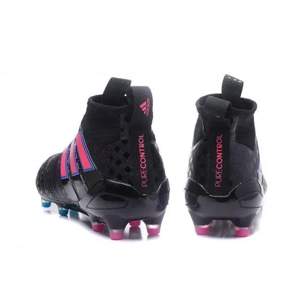 Adidas ACE 17  Purecontrol FG Soccer Cleats Core Black Pink