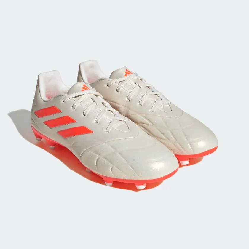 adidas Copa Pure.3 FG Soccer Cleats - Off White / Team Solar Orange / Off White