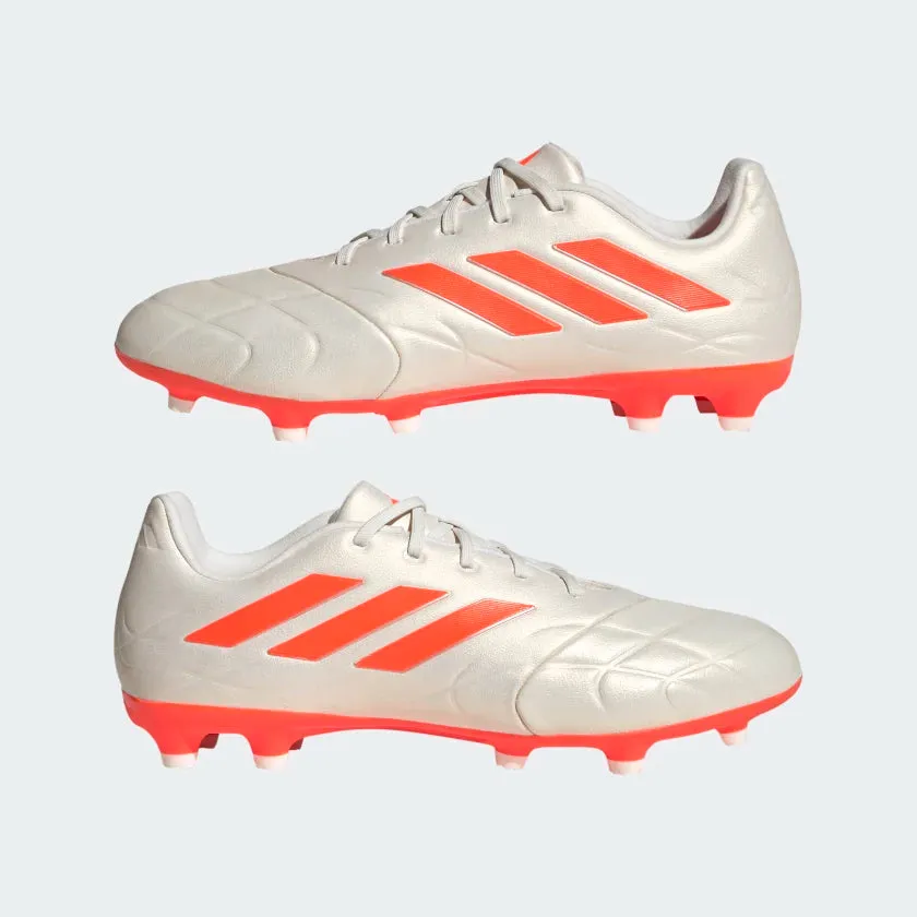 adidas Copa Pure.3 FG Soccer Cleats - Off White / Team Solar Orange / Off White