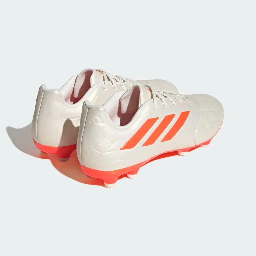 adidas Copa Pure.3 FG Soccer Cleats - Off White / Team Solar Orange / Off White