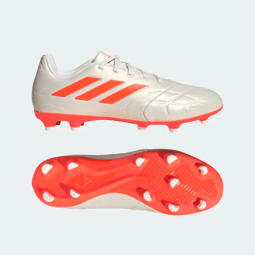 adidas Copa Pure.3 FG Soccer Cleats - Off White / Team Solar Orange / Off White