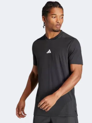 Adidas D4T Men Training T-Shirt Black