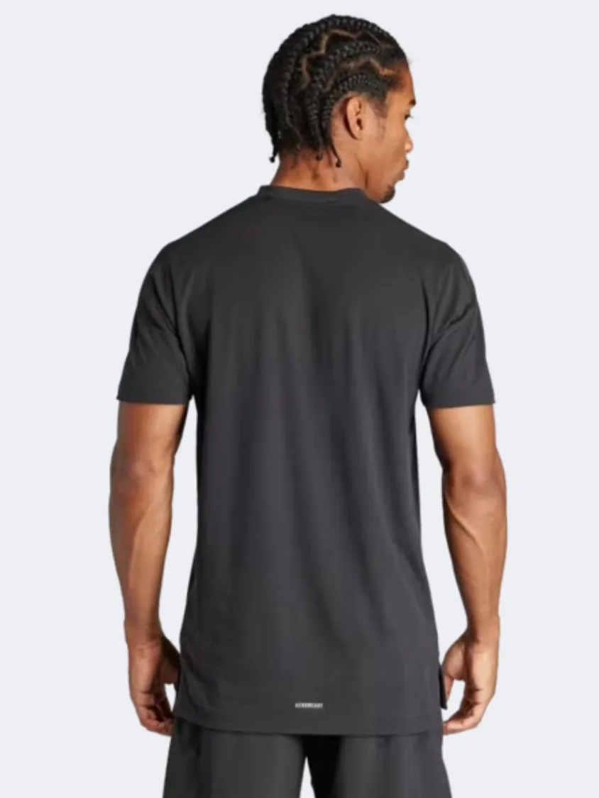 Adidas D4T Men Training T-Shirt Black