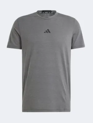 Adidas Designed For Training Workout Men T-Shirt Dgh Solid Grey