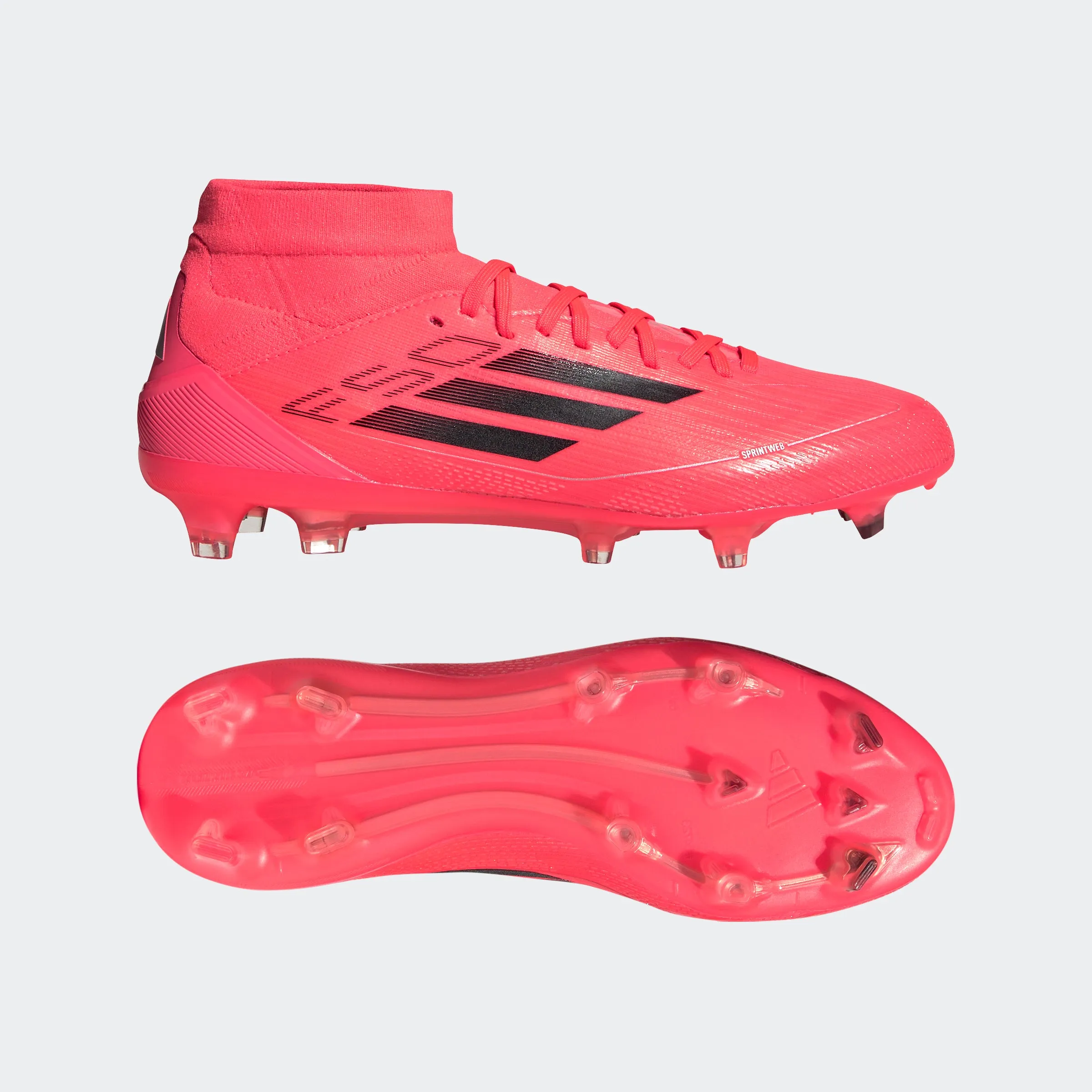 adidas F50 Pro Mid-Cut FG Soccer Cleats Red