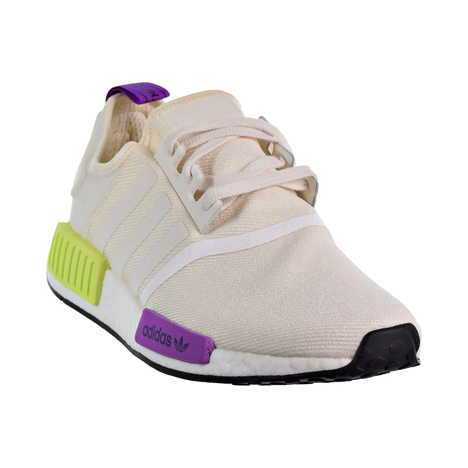 Adidas NMD_R1 Men's Shoes Chalk White/Semi Solar Yellow