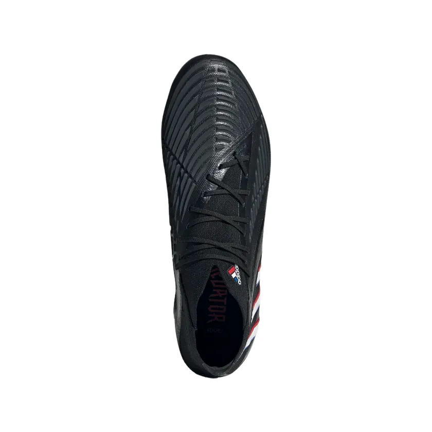 ADIDAS PREDATOR EDGE .1 FG-Core Black / Cloud White /Vivid Red