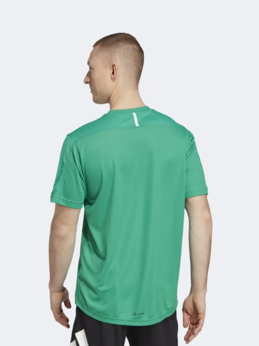 Adidas Workout Base Men Training T-Shirt Green/White