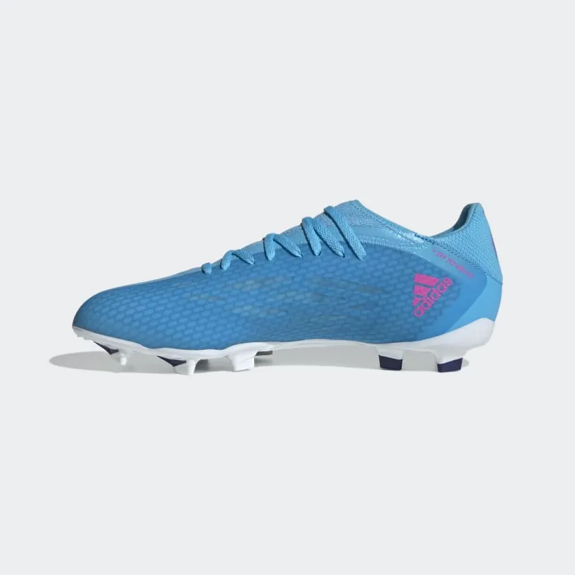 adidas X Speedflow.3 FG Cleats GW7483 BLUE/PINK/WHITE