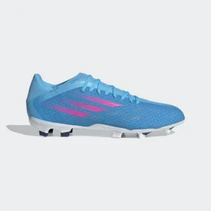 adidas X Speedflow.3 FG Cleats GW7483 BLUE/PINK/WHITE