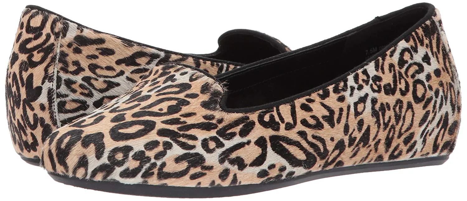 Aerosoles Women's Leopard Slip On Loafer Size 6