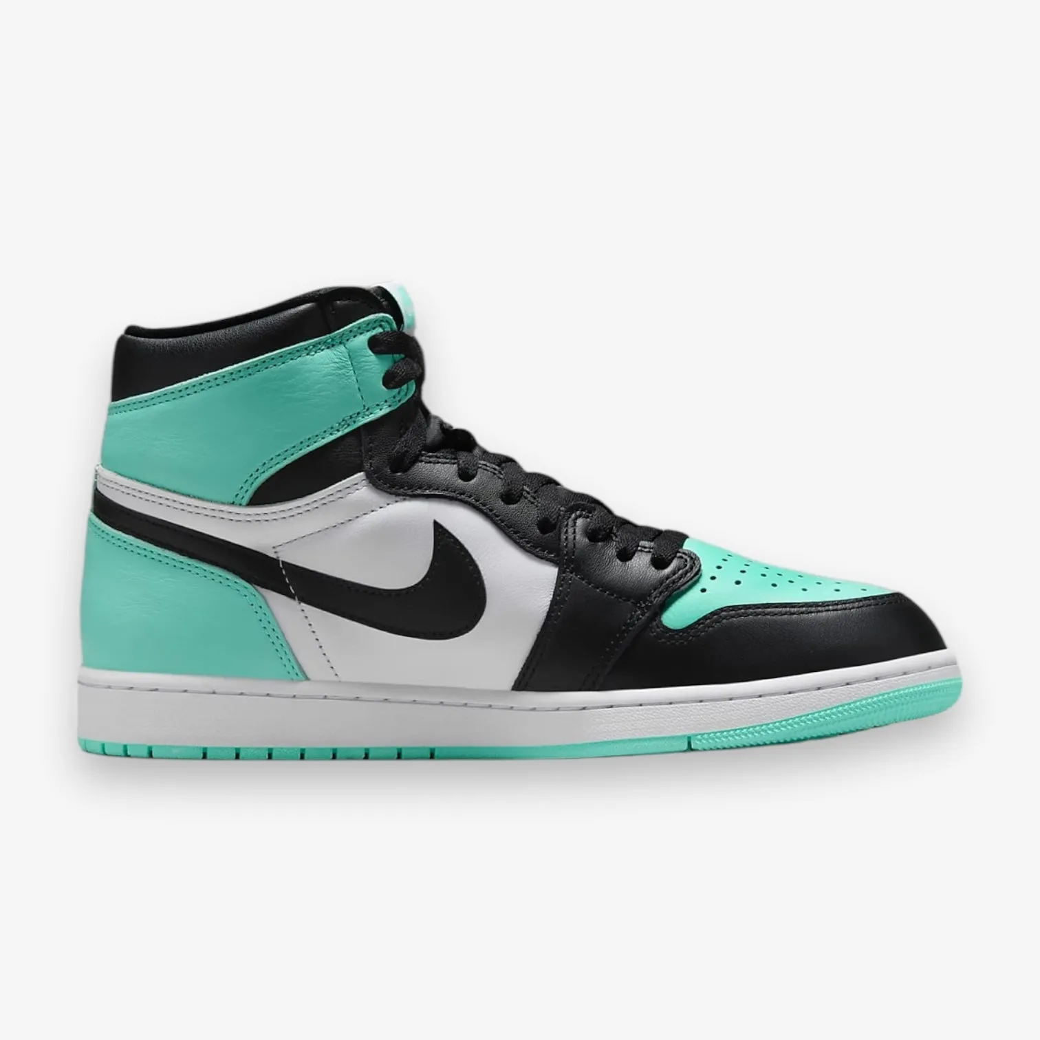 AIR JORDAN 1 RETRO HIGH OG WHITE/BLACK-GREEN GLOW DZ5485-130