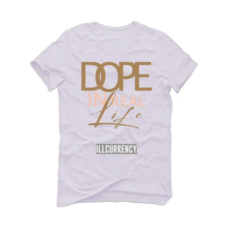 Air Jordan 2 WMNS Muslin | illcurrency White T-Shirt (DOPE)