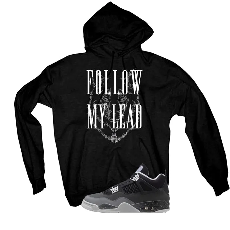 Air Jordan 4 Fear Pack Black T-Shirt (Follow My Lead)| illcurrency