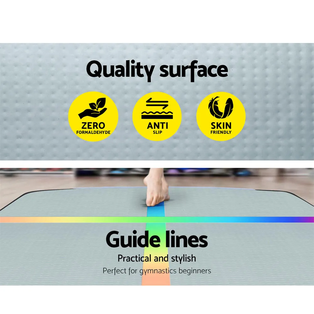 Anti-Slip Inflatable Air Track Gymnastics Mat - Everfit