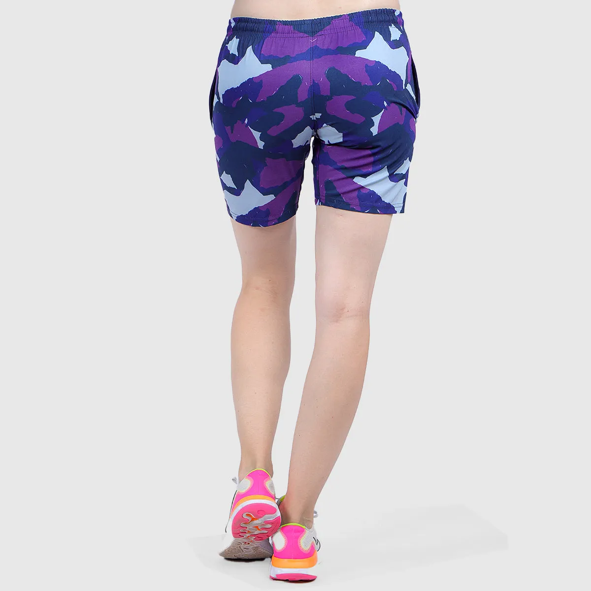 Armour Graphic Shorts (Purple)