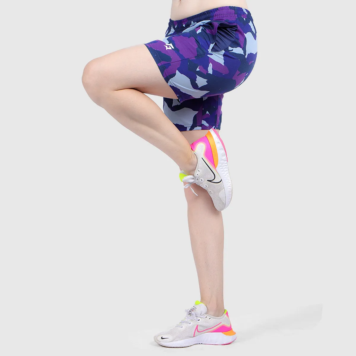 Armour Graphic Shorts (Purple)