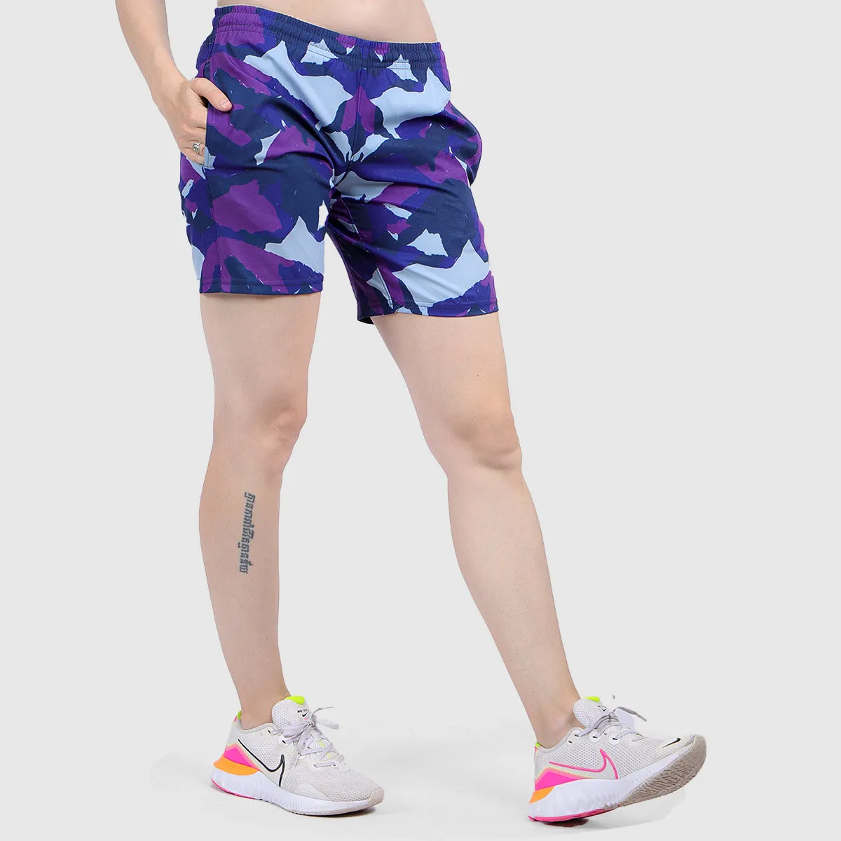 Armour Graphic Shorts (Purple)