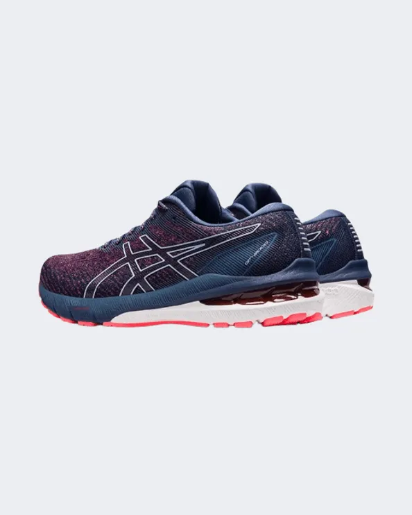 Asics Gt-2000 10 Women Running Shoes Coral/Blue