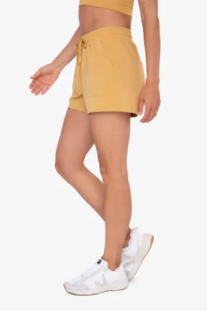 Athleisure Shorts with Drawstring