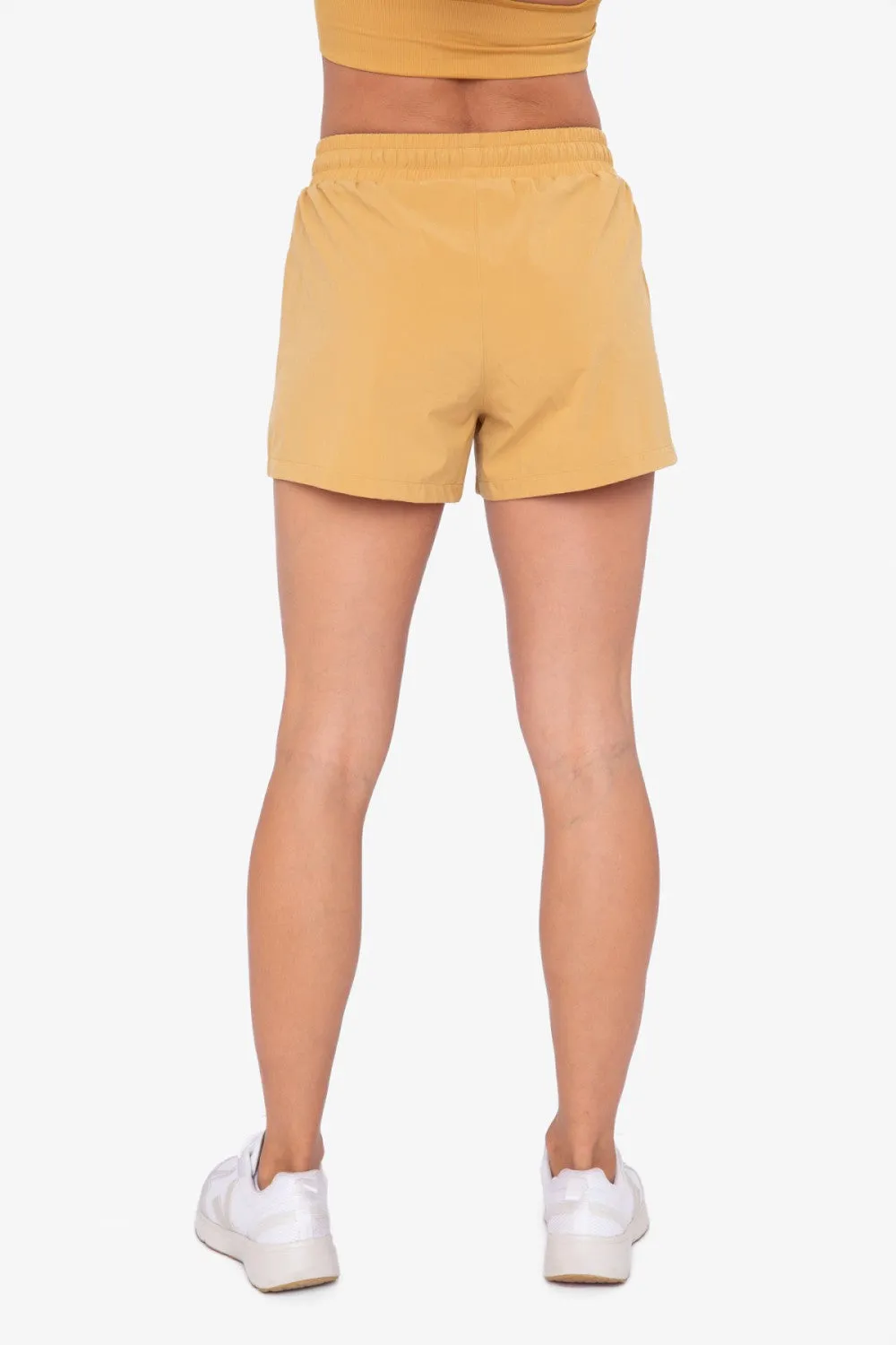 Athleisure Shorts with Drawstring