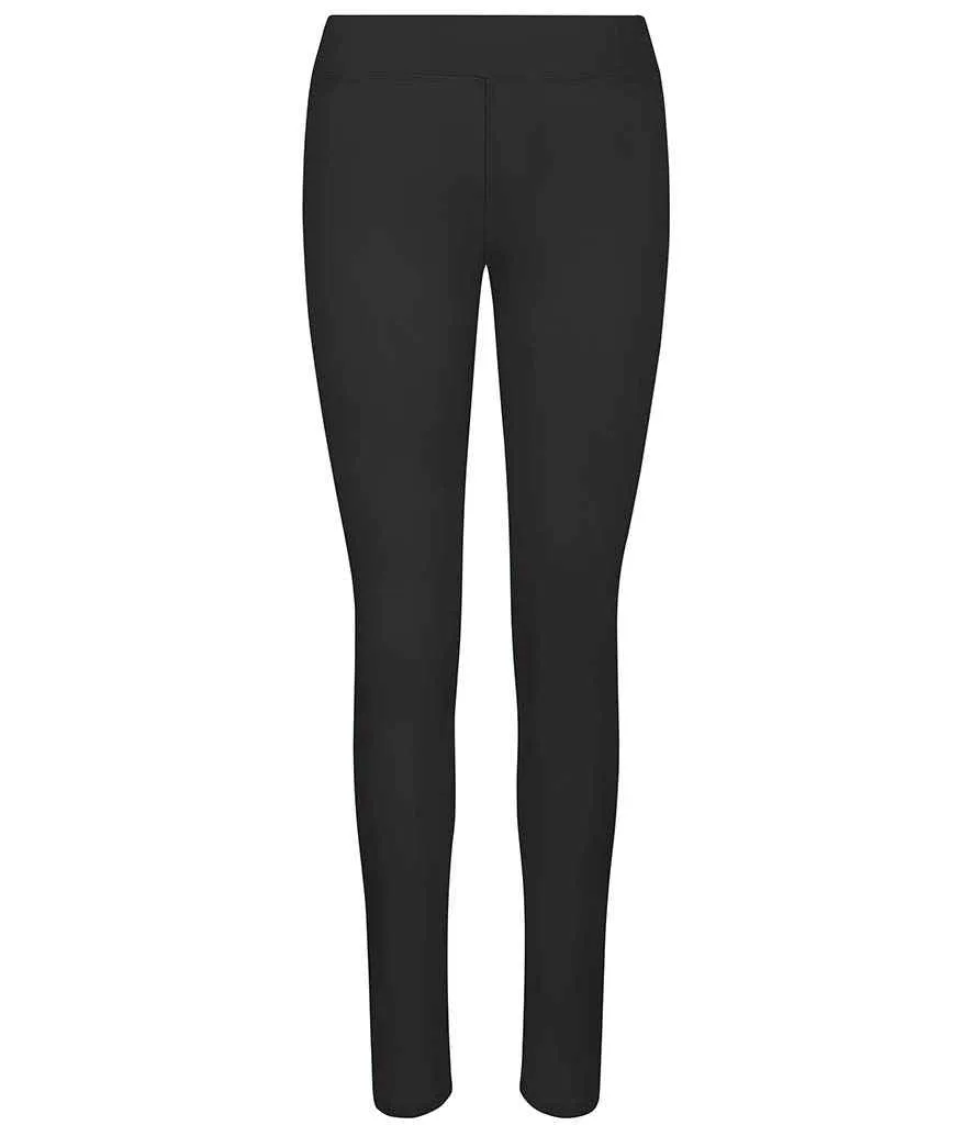 AWDis Ladies Cool Workout Leggings | Jet Black