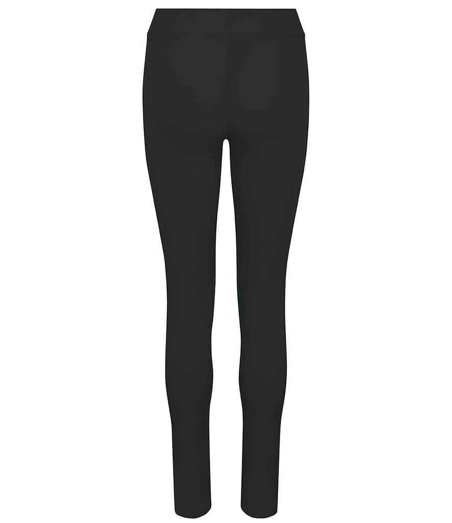 AWDis Ladies Cool Workout Leggings | Jet Black