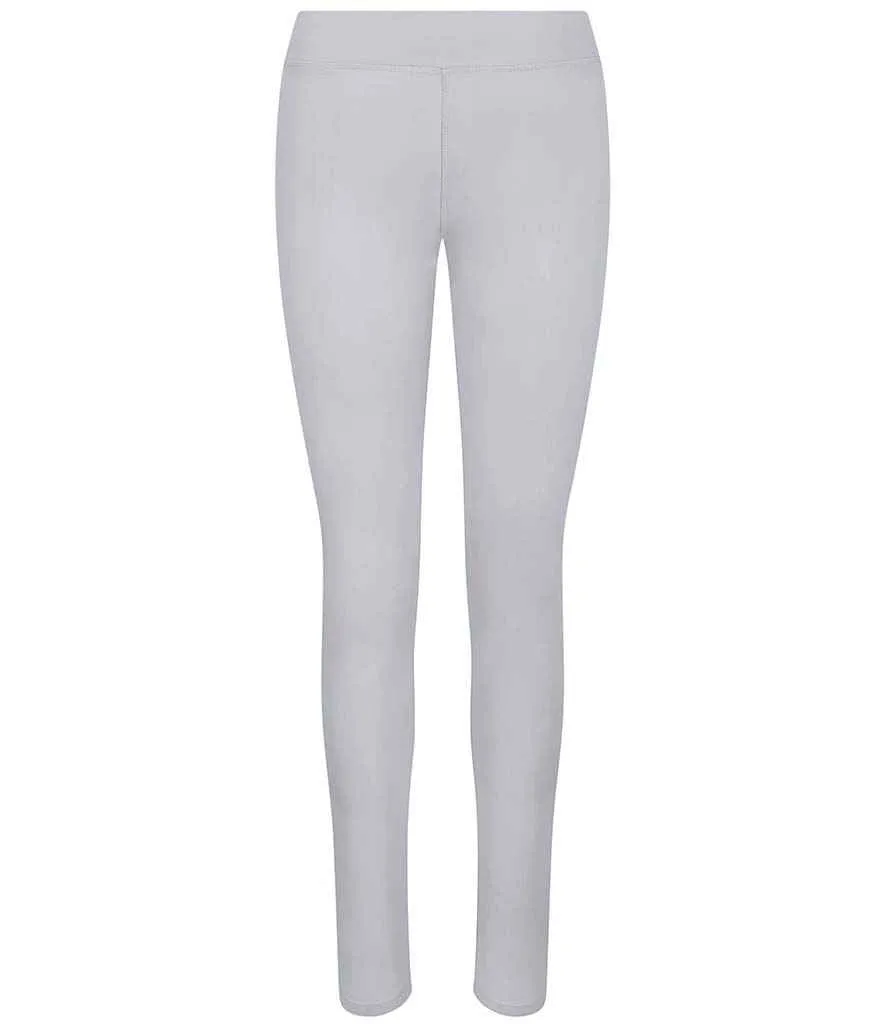 AWDis Ladies Cool Workout Leggings | Silver Grey