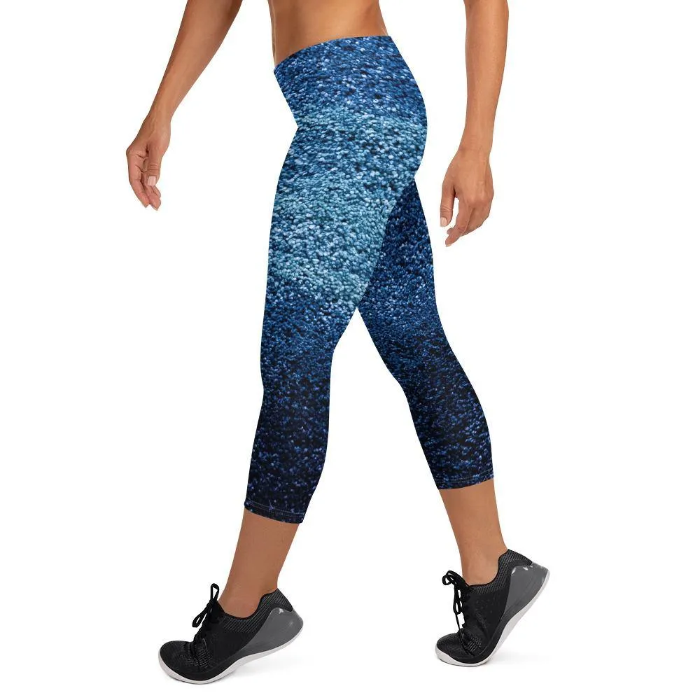 Azure Low Waist Capri