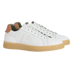 Barbour Mens Trainer Reflect Off White