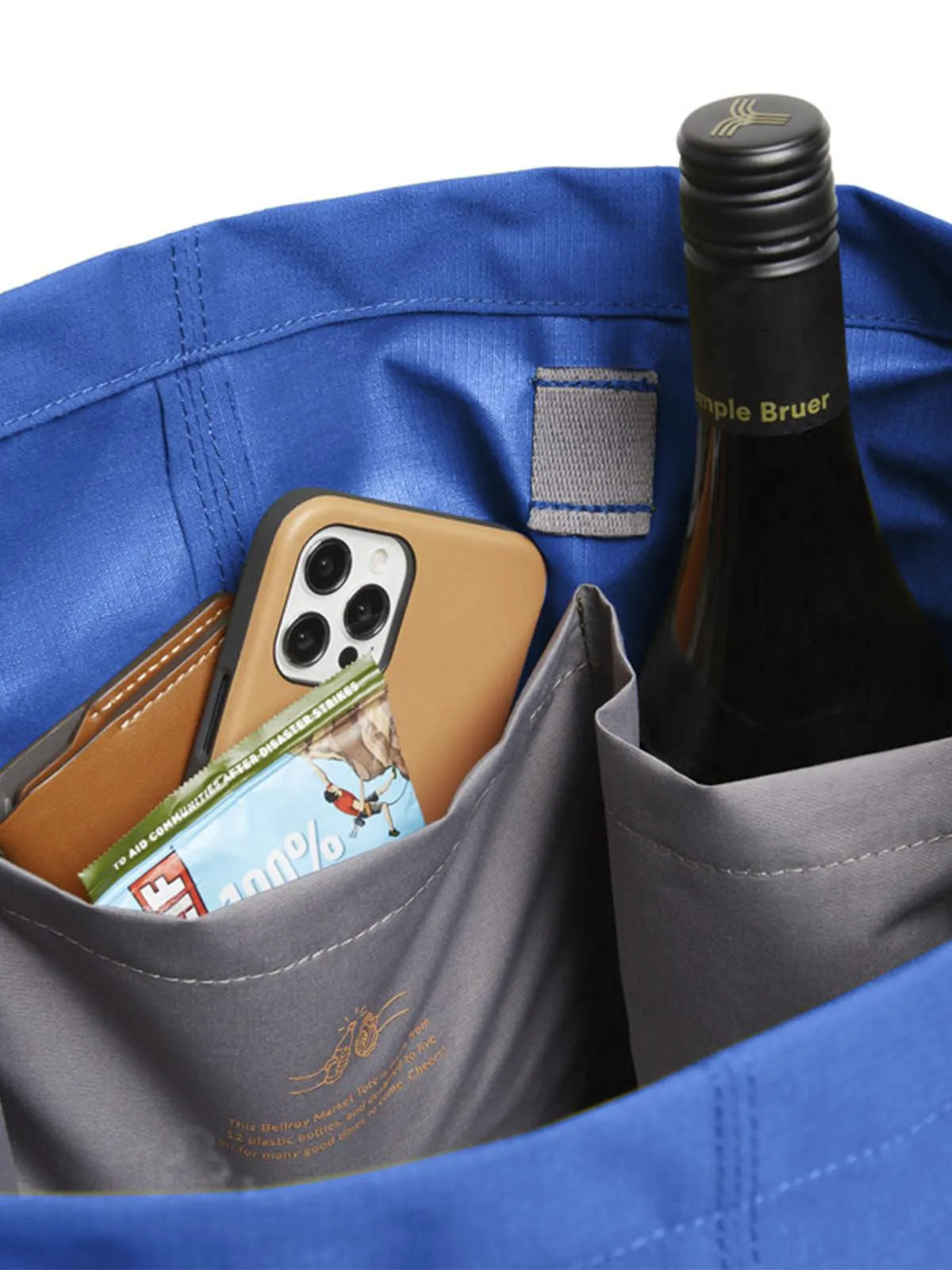 Bellroy Market Tote Pigment Blue (Leather-free)