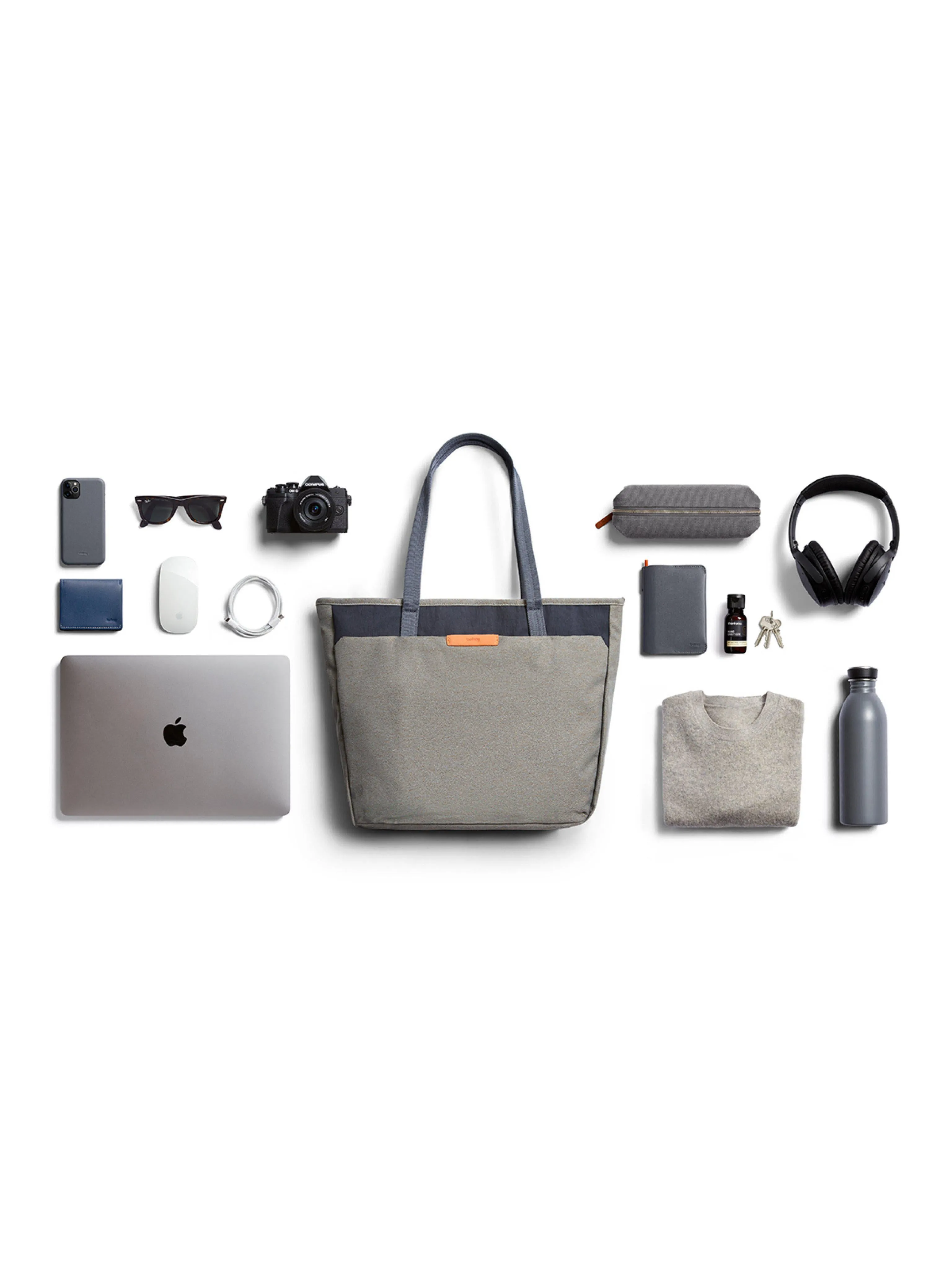 Bellroy Tokyo Tote Second Edition Limestone (Leather-Free)