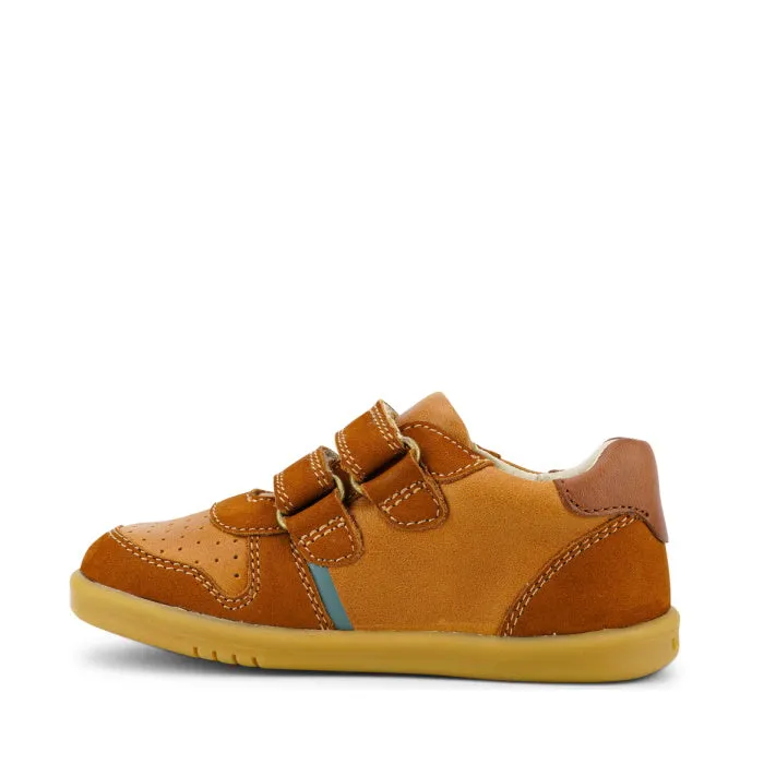 Bobux Kids IWalk IW Riley Sneaker Caramel Tan 638112