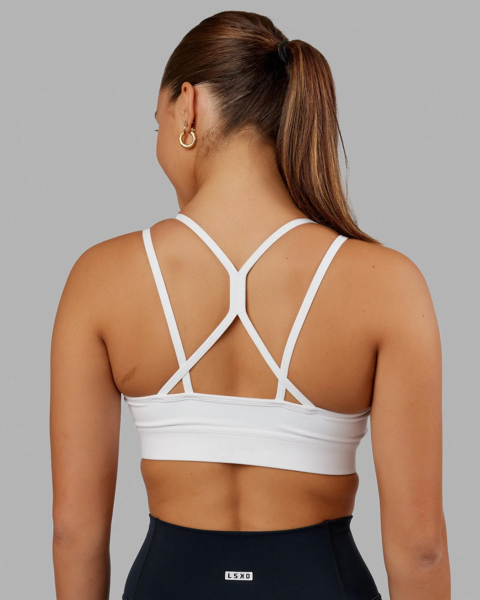 Bridge Sports Bra - White