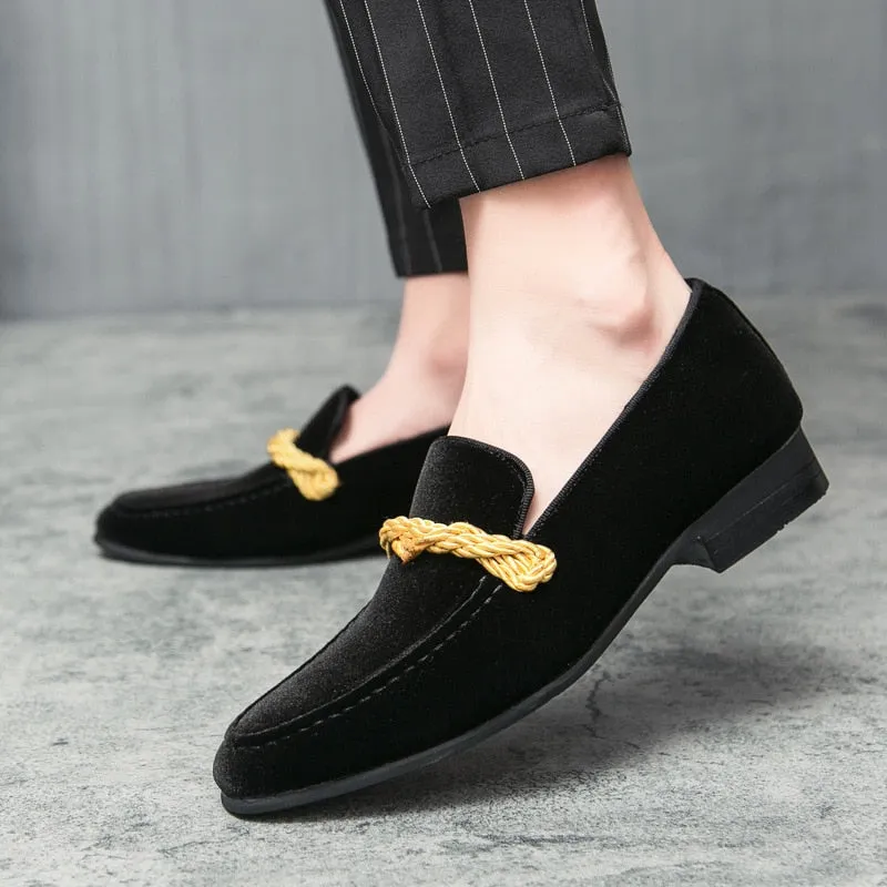 British Style Suede Men Loafers