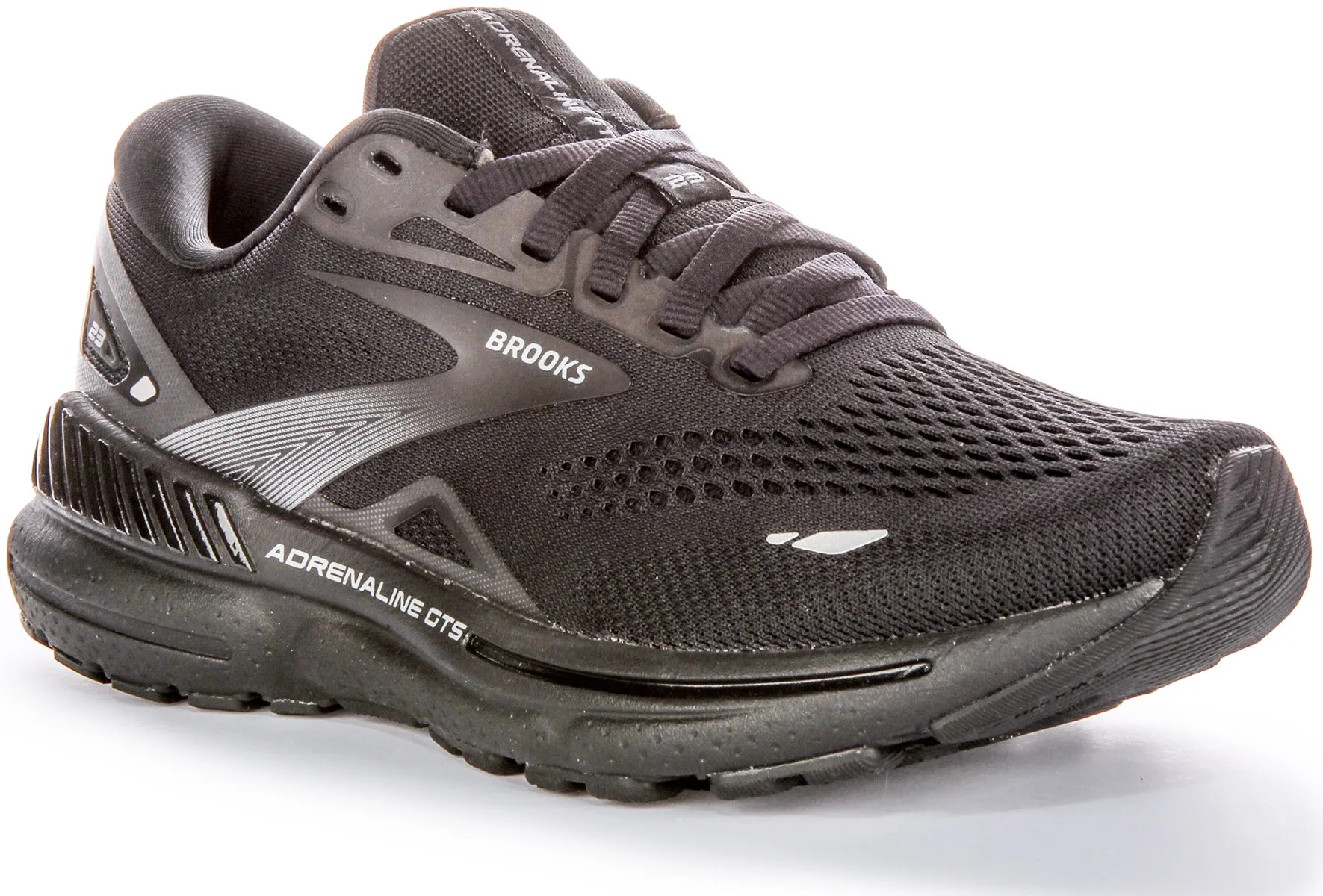 Brooks Adrenaline GTS In Black For Women | Medium Fit