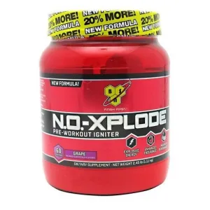 BSN N.O -Explode- Grape 60 Servings 2.45 lb(1.11 kg) Powder