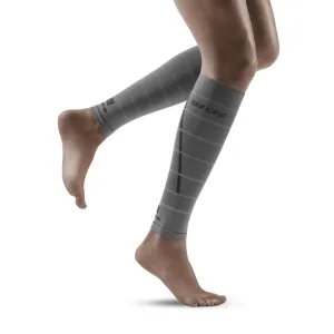 CEP Reflective Compression Calf Sleeves, Women