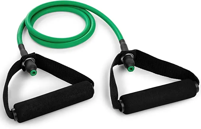 Champion Sports Resistance Tubing with Foam Handle