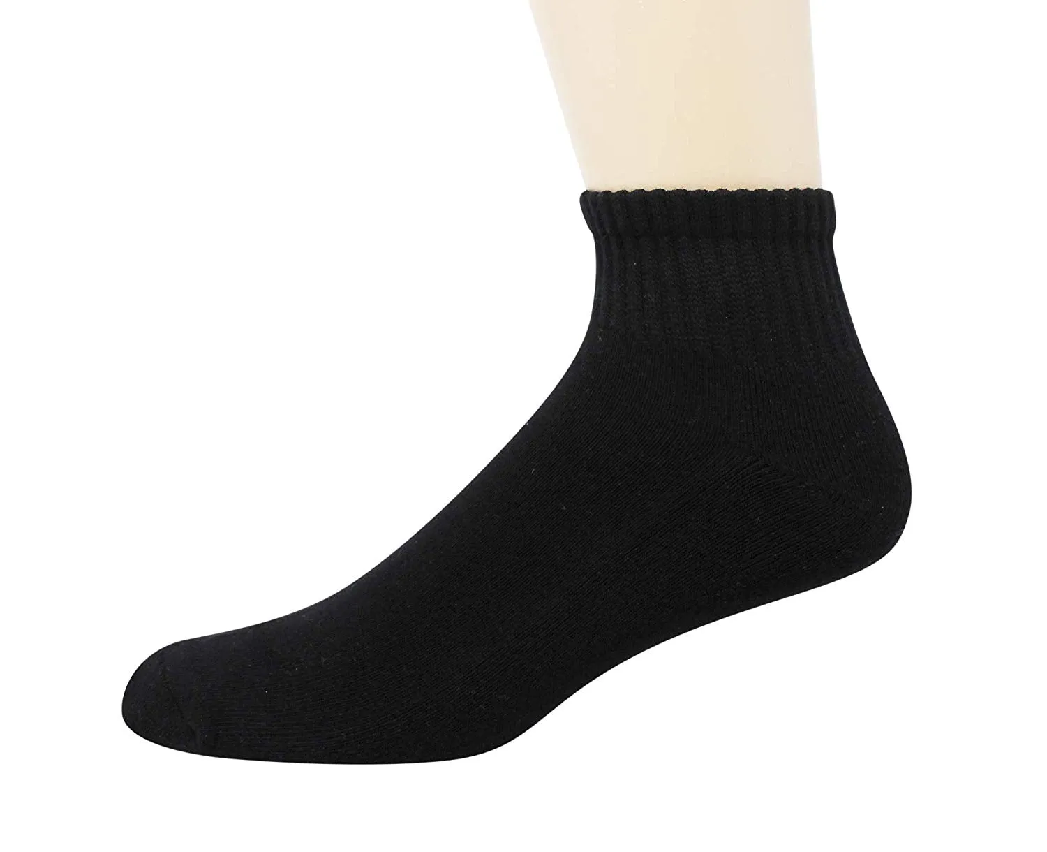 City Lab Men's 3-Pack Athletic Quarter Socks