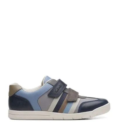 CLARKS DEN STRIPE F FIT