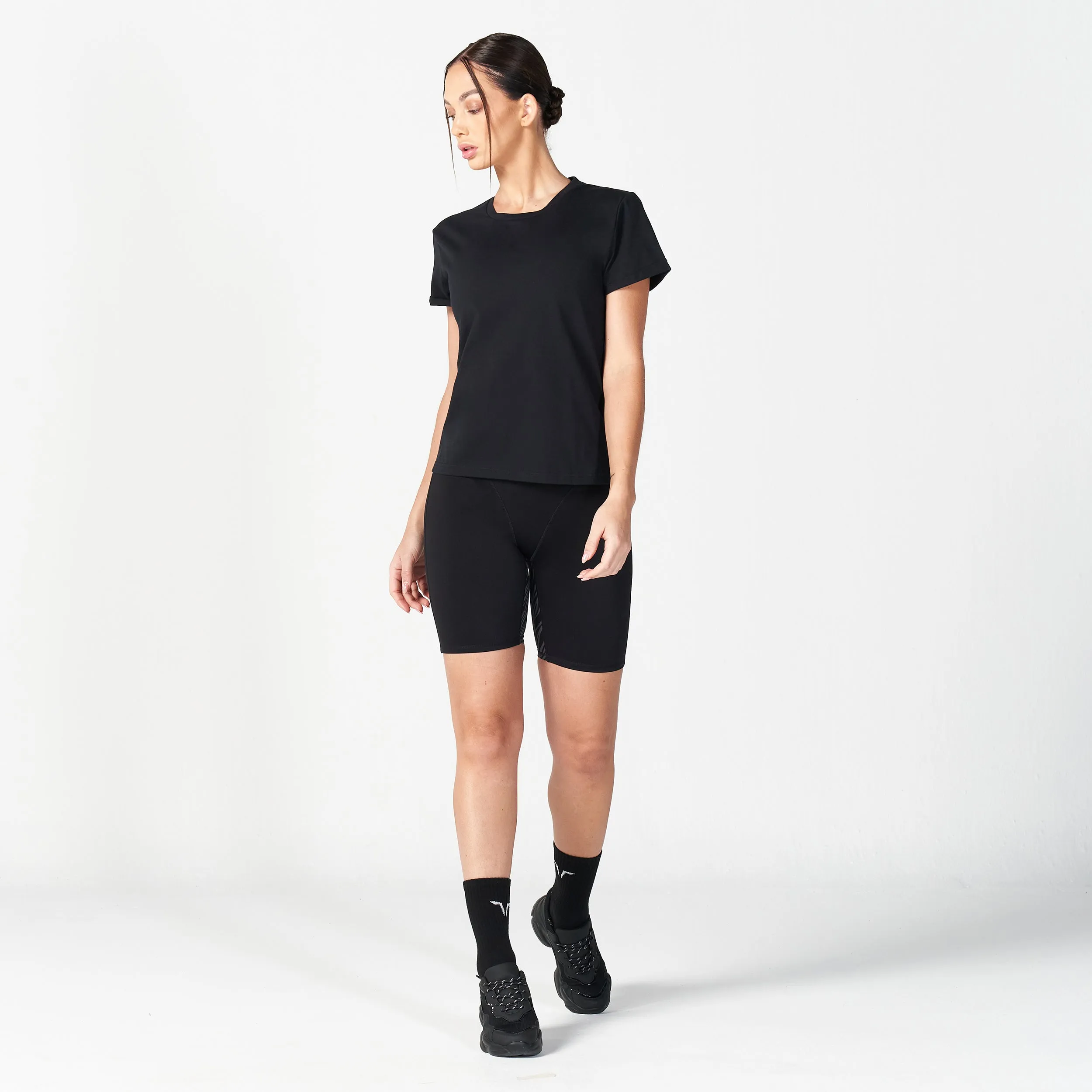 Core Wild Panel Relaxed Tee - Black